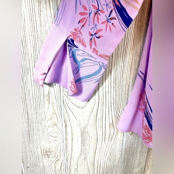 FREE PEOPLE Clear Skies Tunic Dress Cold Shoulders Flowy Boho Size XS - Picture 7 of 10